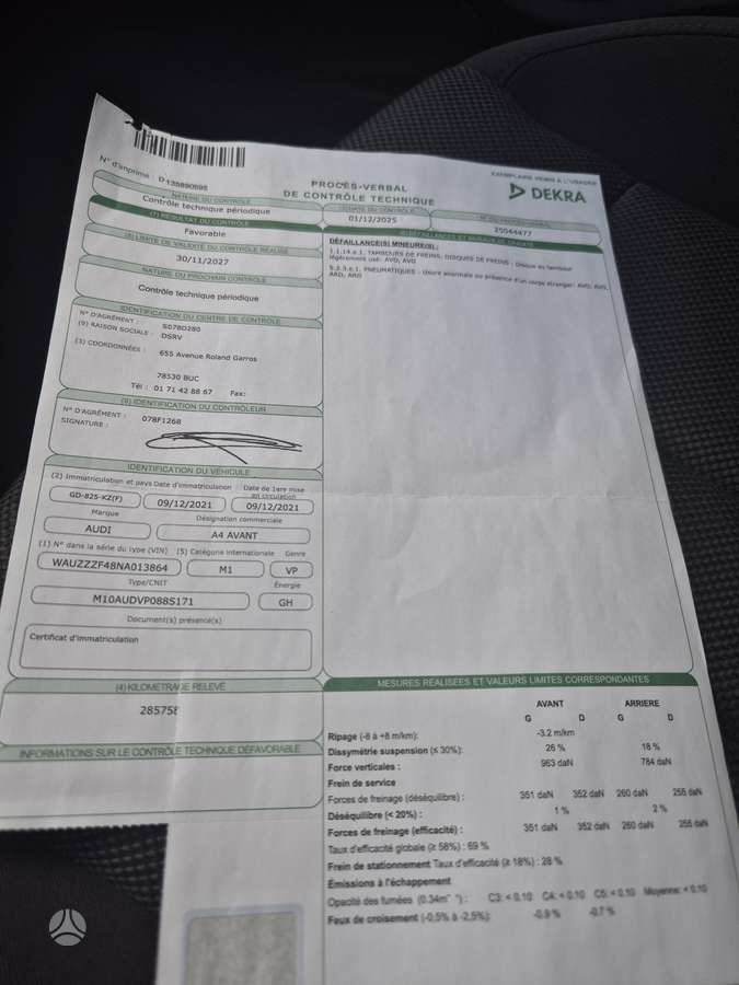 Audi A4, 2.0 l., universalas