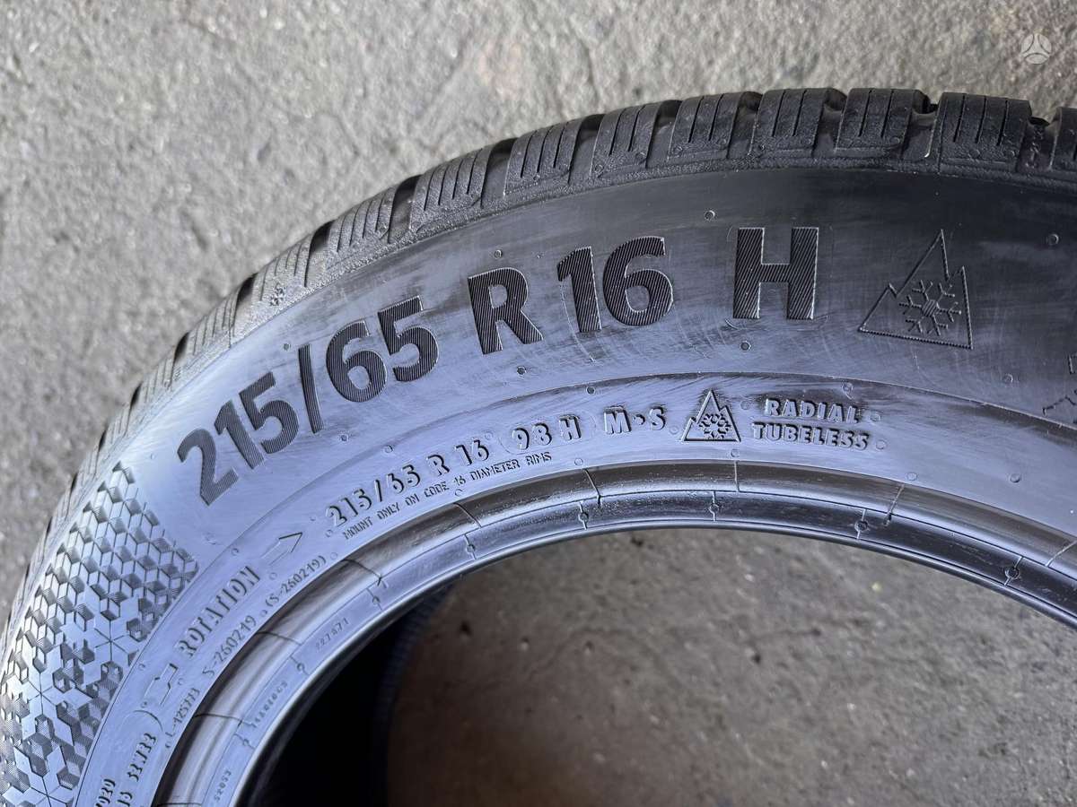 Continental Tas870P, winter 215/65 R16