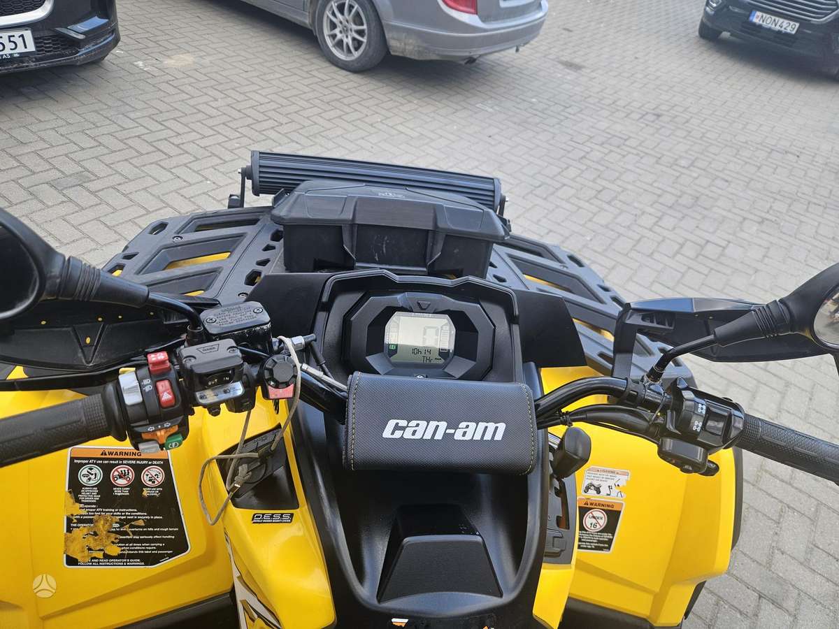 Can-Am Outlander Max 650cc, квадроциклы