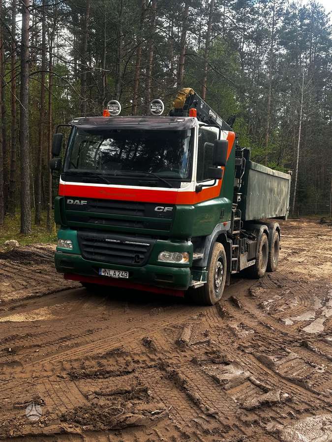 DAF Cf85, dumpers with crane
