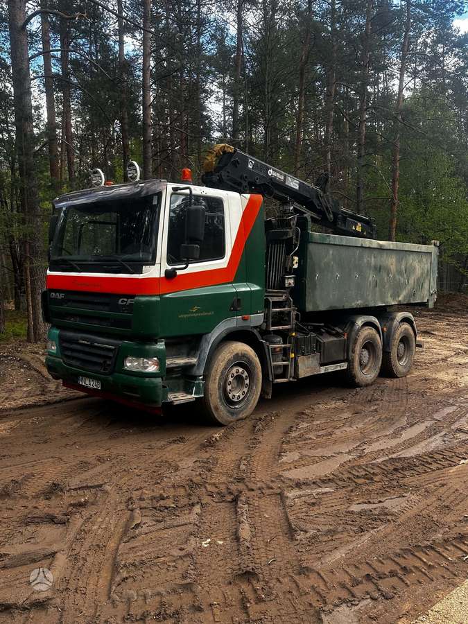 DAF Cf85, dumpers with crane