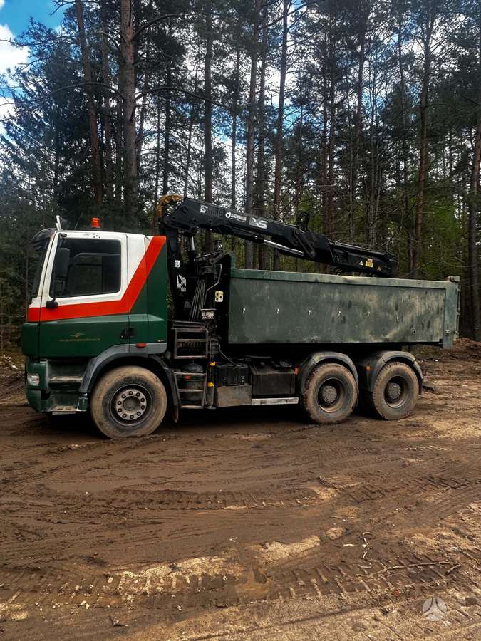 DAF Cf85, dumpers with crane