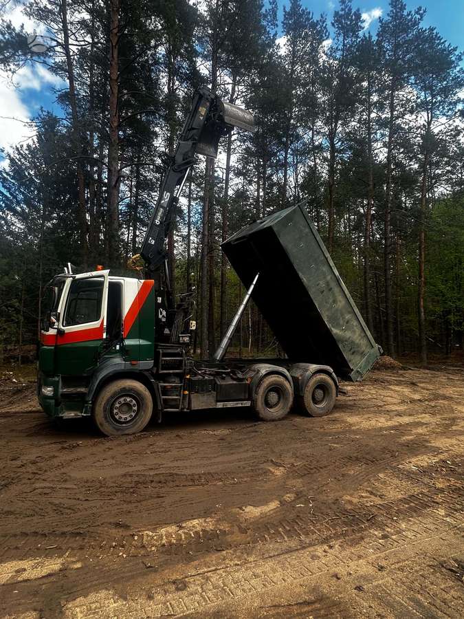 DAF Cf85, dumpers with crane