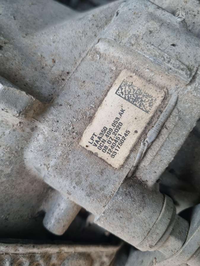 Volkswagen Caddy, TVU, gearbox