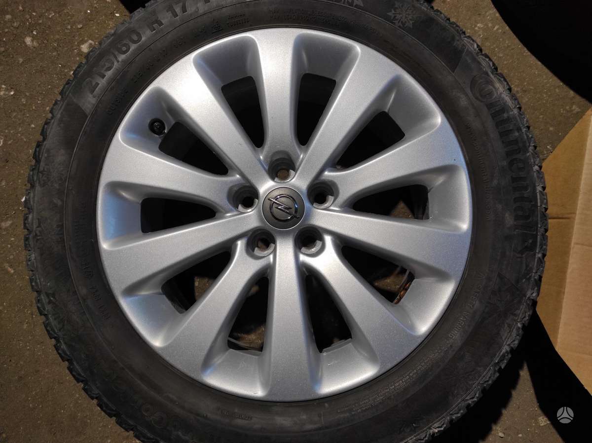 Opel, light alloy, R17