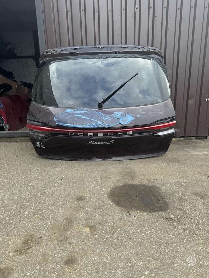 Porsche Macan hood (front, rear)
