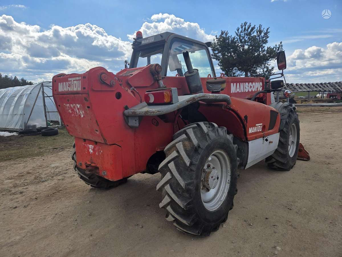 Manitou MT1235S, telescopic handler