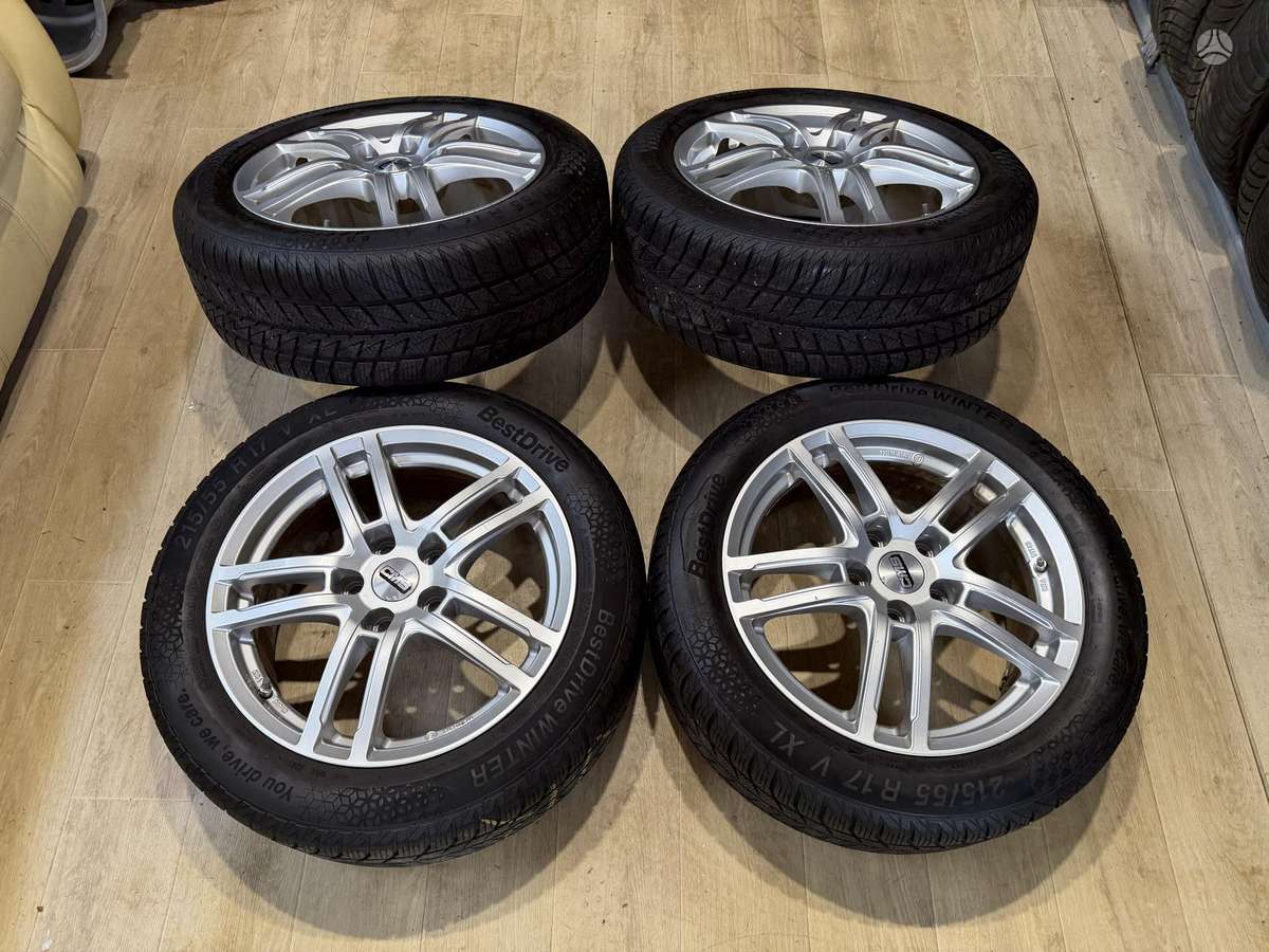 Dezent Su padangomis, light alloy, R17