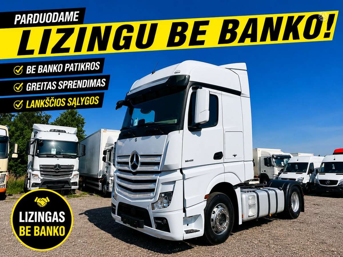 Mercedes-Benz 1845 Actros Big Space, double sleeper
