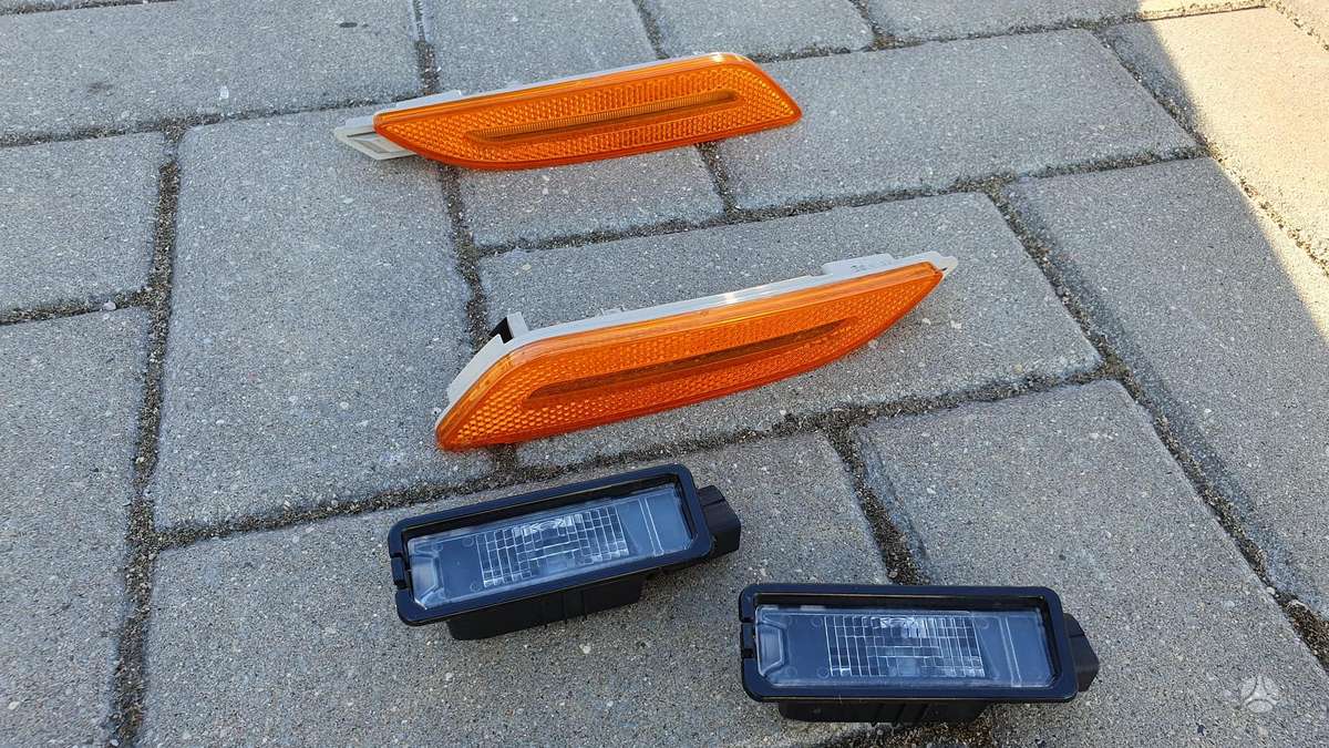 Porsche Panamera bumpers, lights