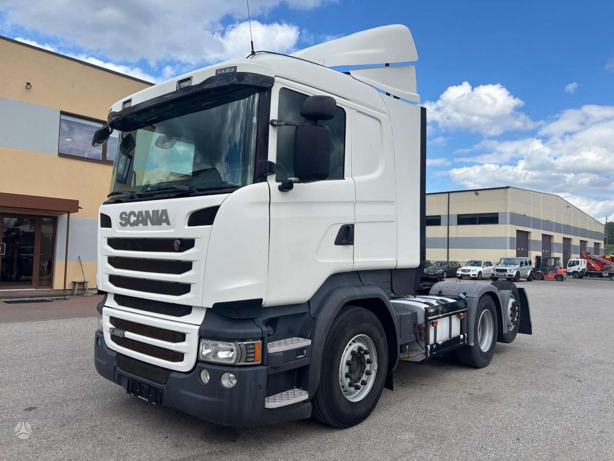 Scania R490, single sleeper