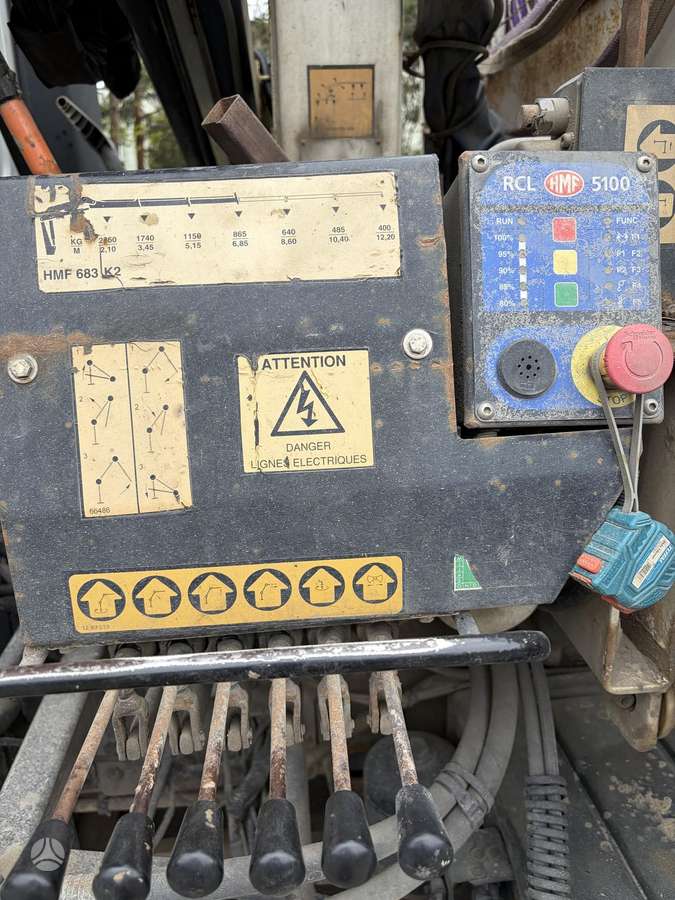 Renault Midlum, dumpers with crane