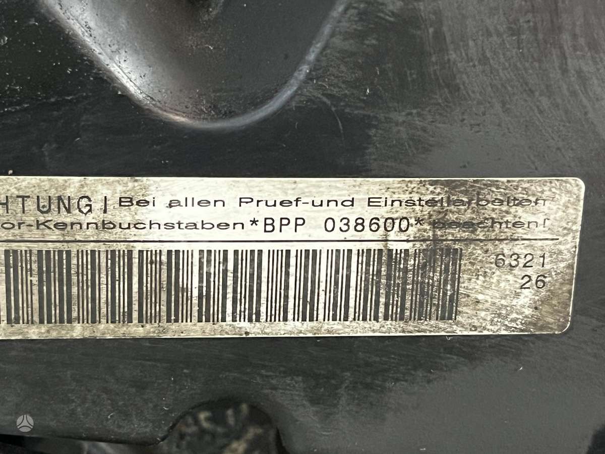 Audi A6, BPP, engine