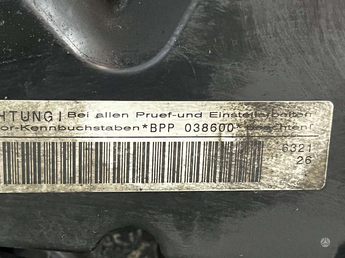 Audi A6, BPP, variklis