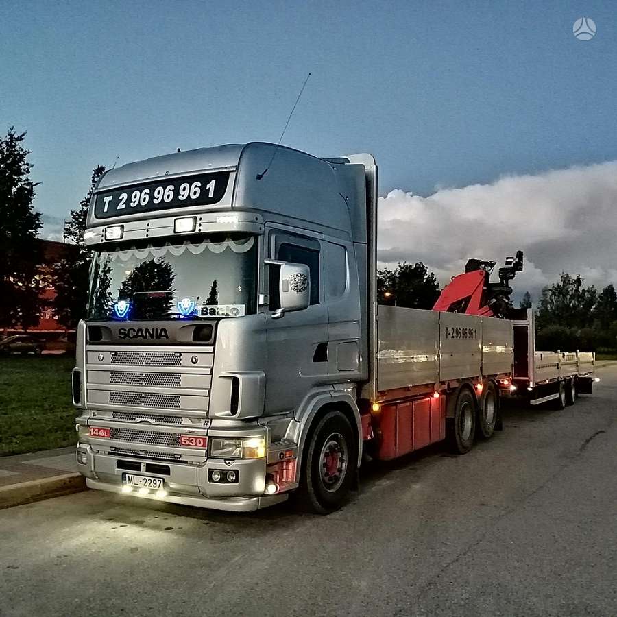 Scania R114, crane trucks
