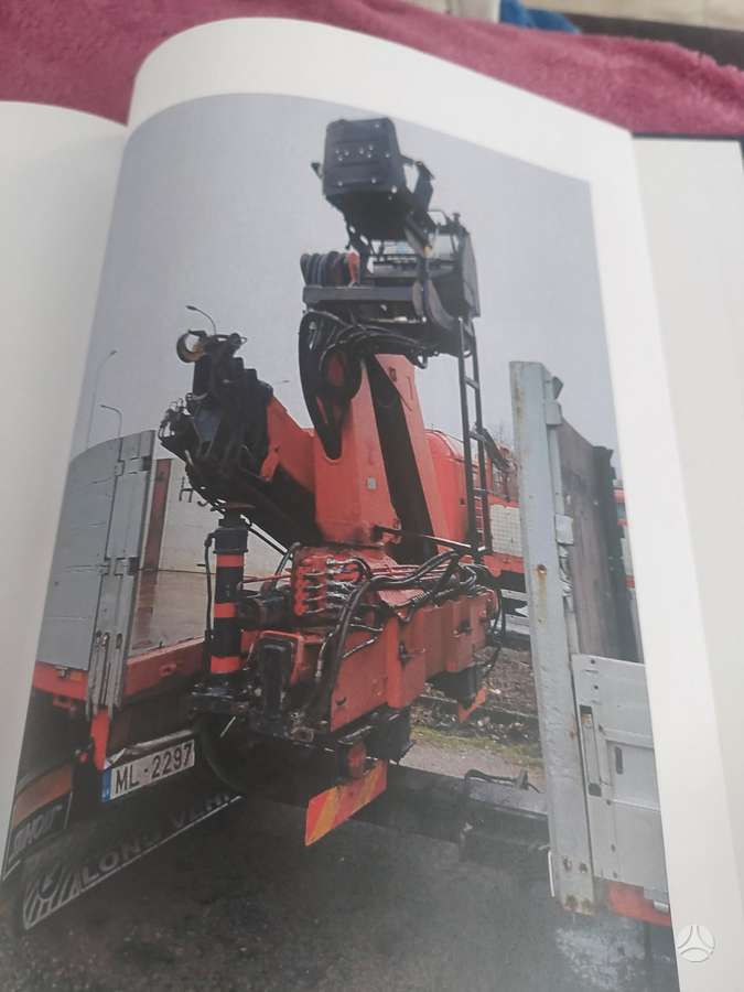 Scania R114, с краном