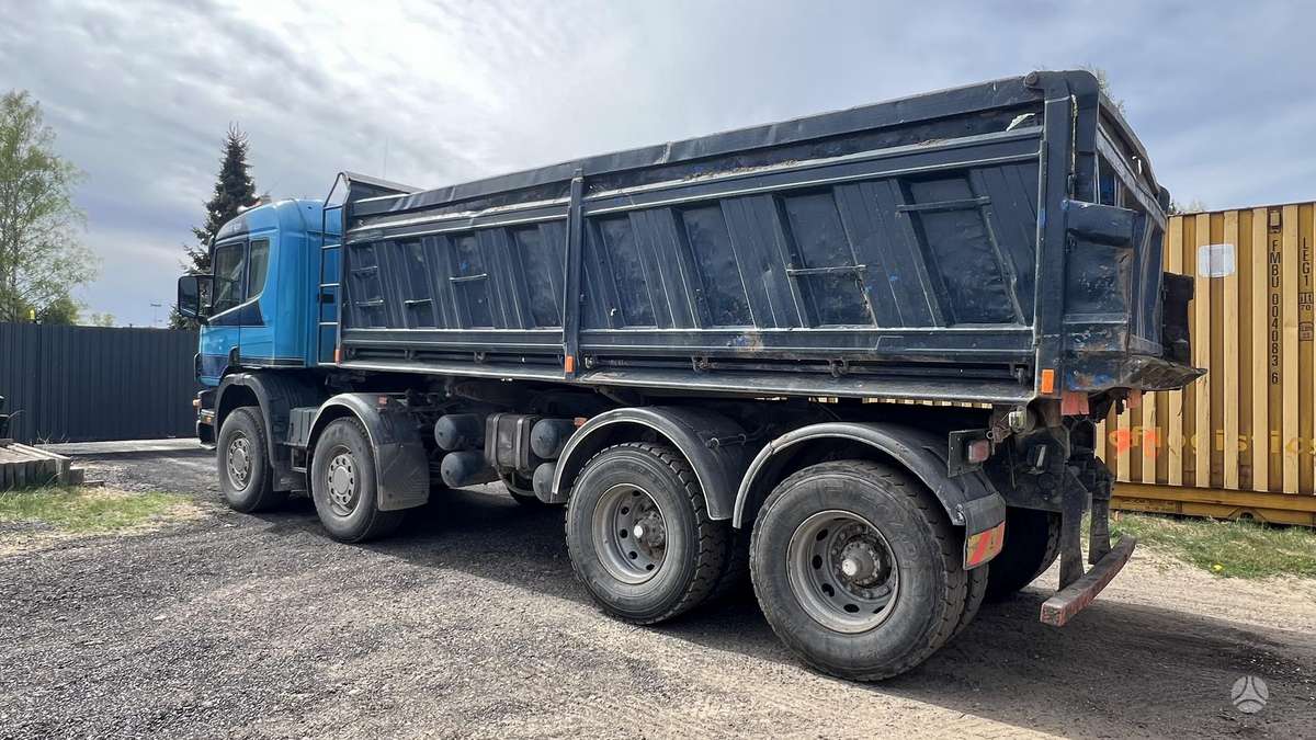Scania 124c, dumpers / tippers