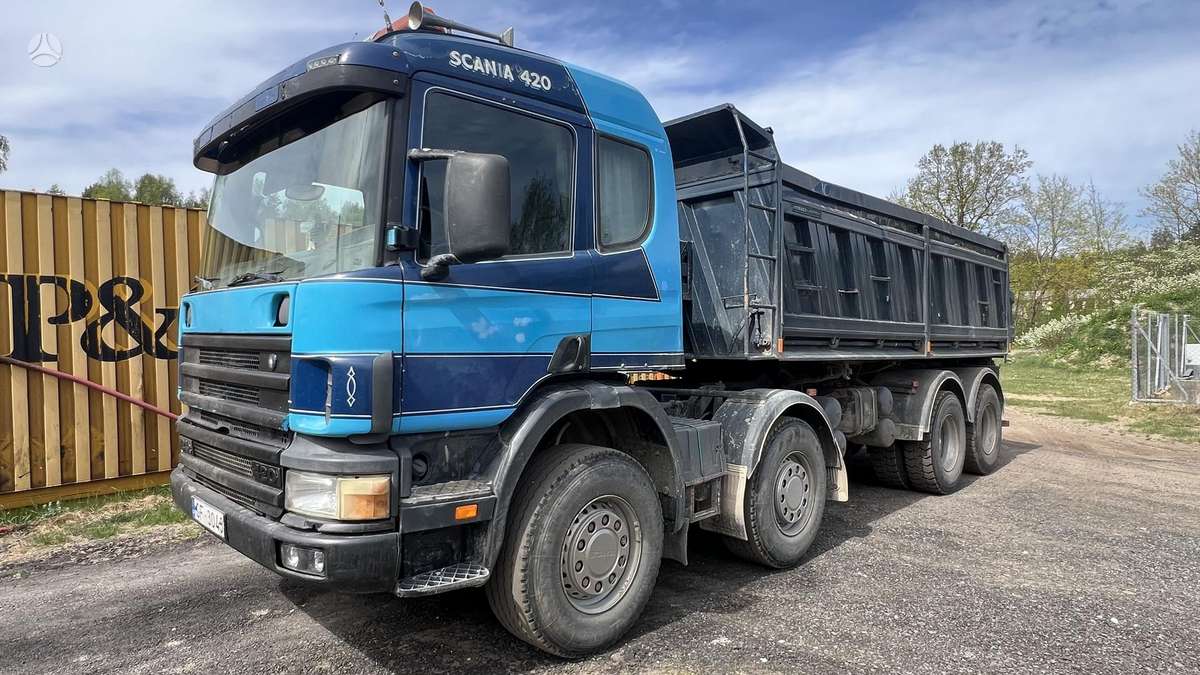 Scania 124c, самосвалы