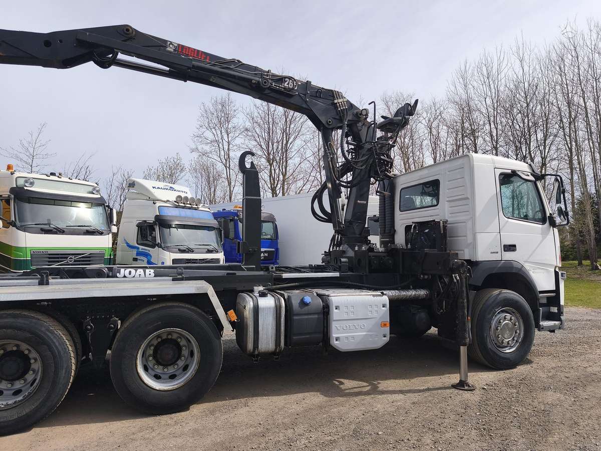 Volvo FM460, самосвалы с прицепoм
