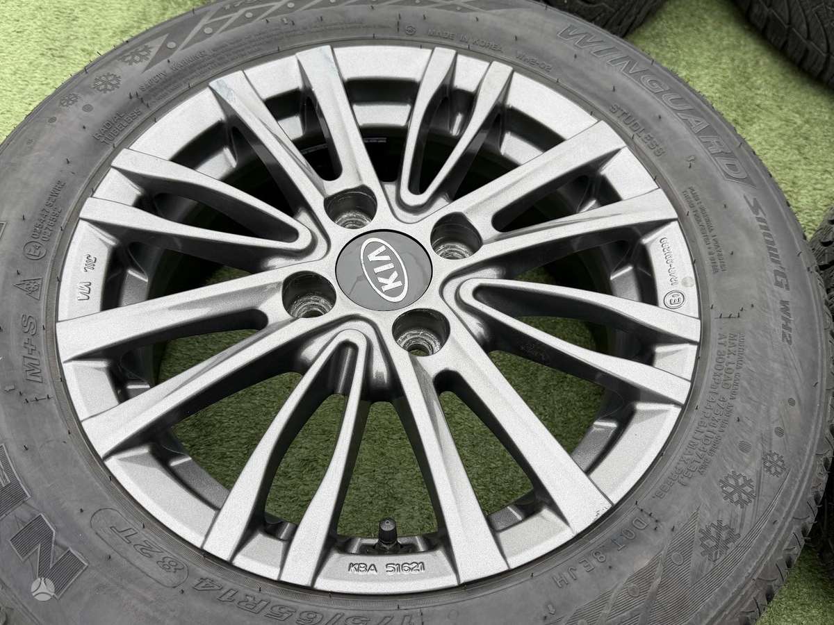KIA 5.5J, ET45, light alloy, R14