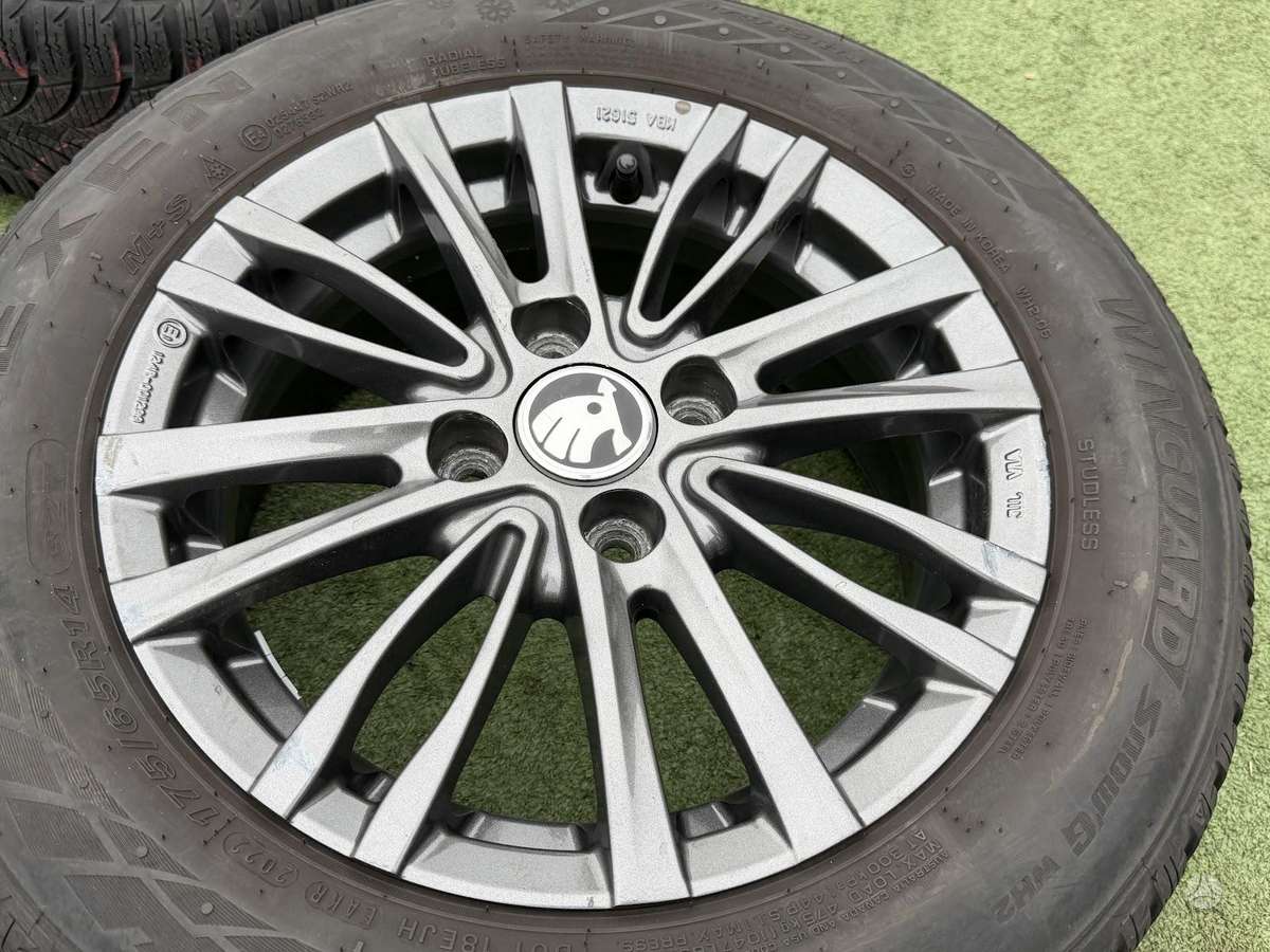 Skoda 5.5J, ET45, light alloy, R14