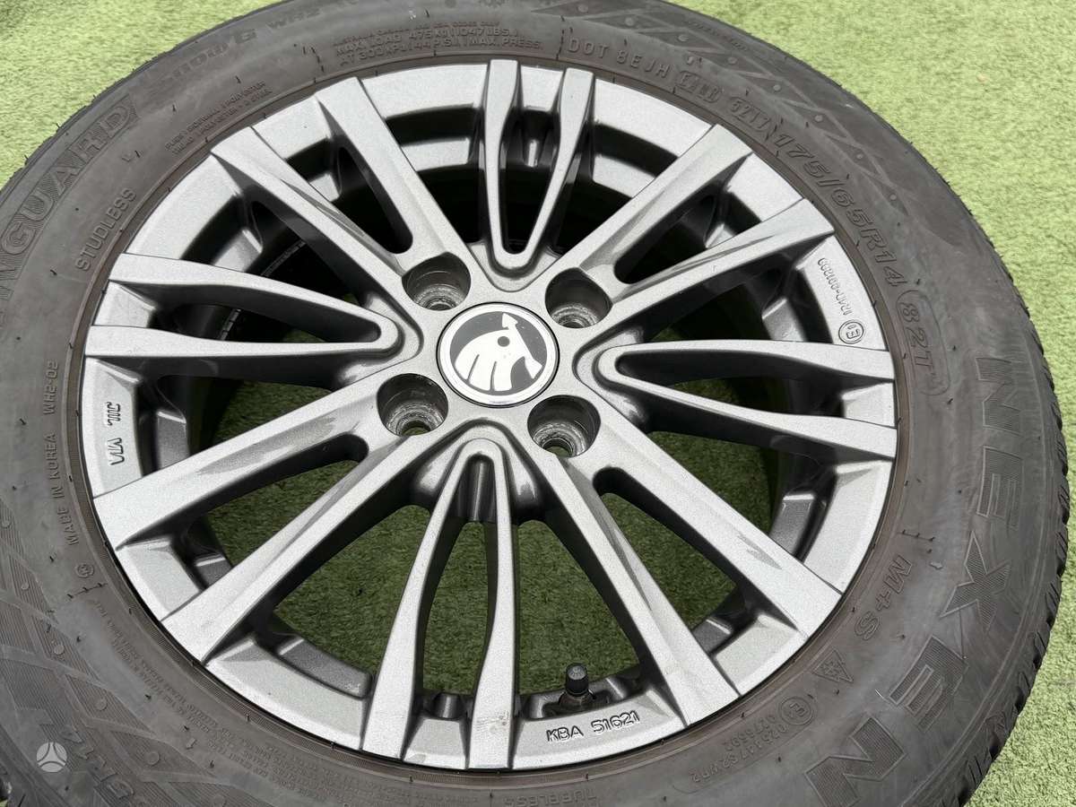 Skoda 5.5J, ET45, light alloy, R14