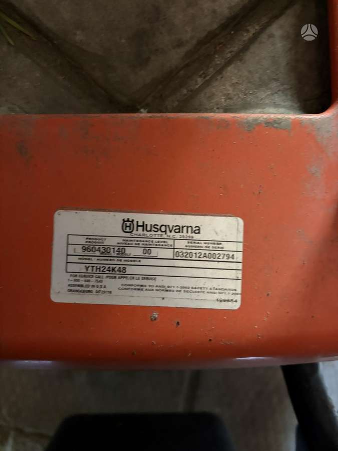 Husqvarna YTH 24k48, garden tractors