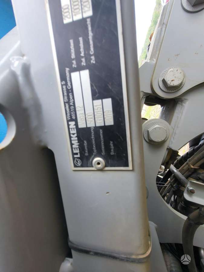Lemken Vega 12, sprayers