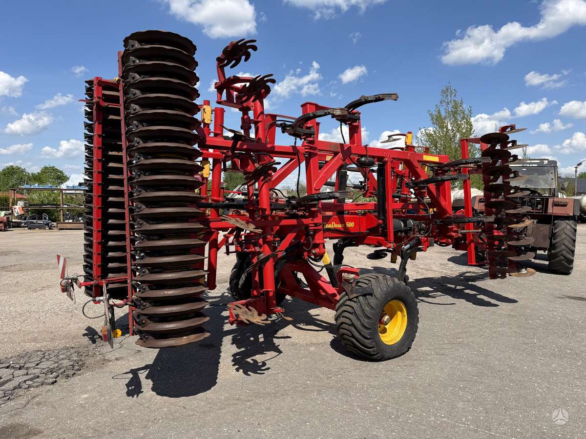 Vaderstad TopDown 500, скребки, скрубберы