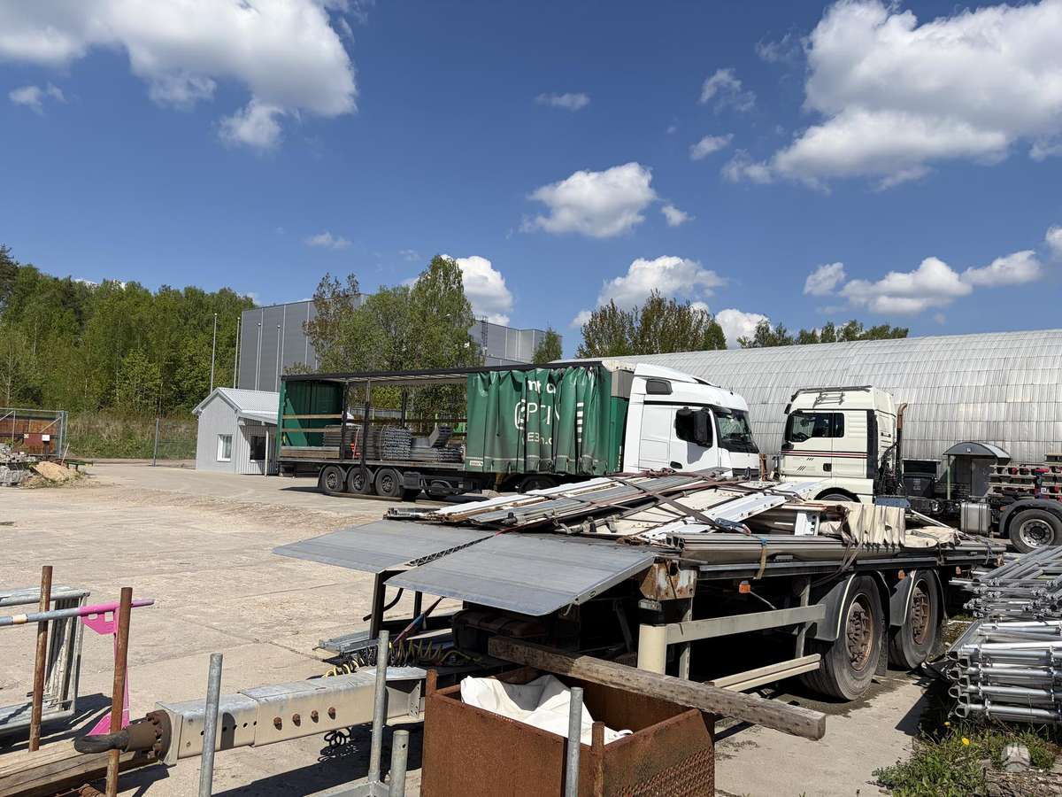 Schmitz Grosse Equiment priekaba, užuolaidinės / tentinės