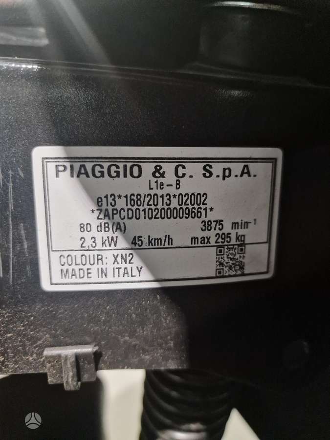 Piaggio Vespa 45cc, scooters / mopeds