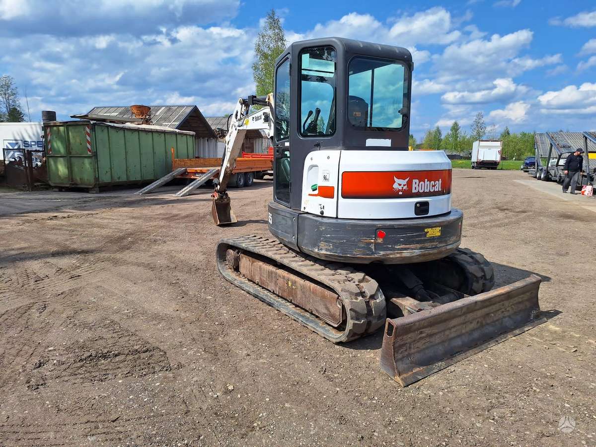 Bobcat E55, экскаваторы