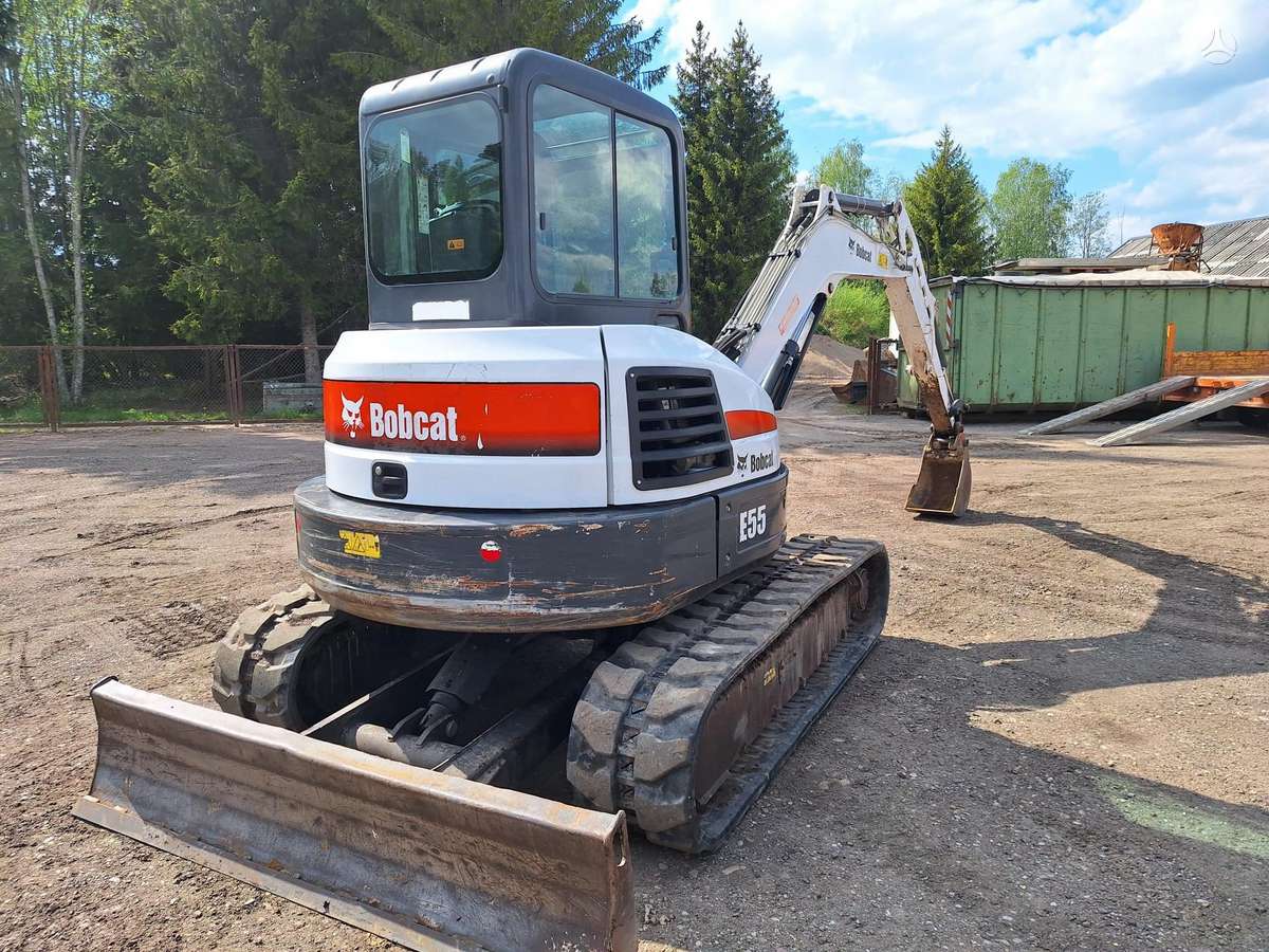 Bobcat E55, ekskavatori