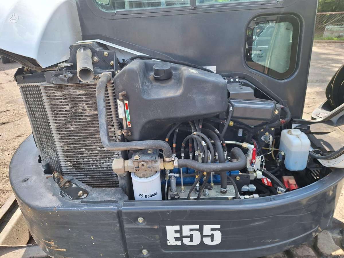 Bobcat E55, ekskavatoriai