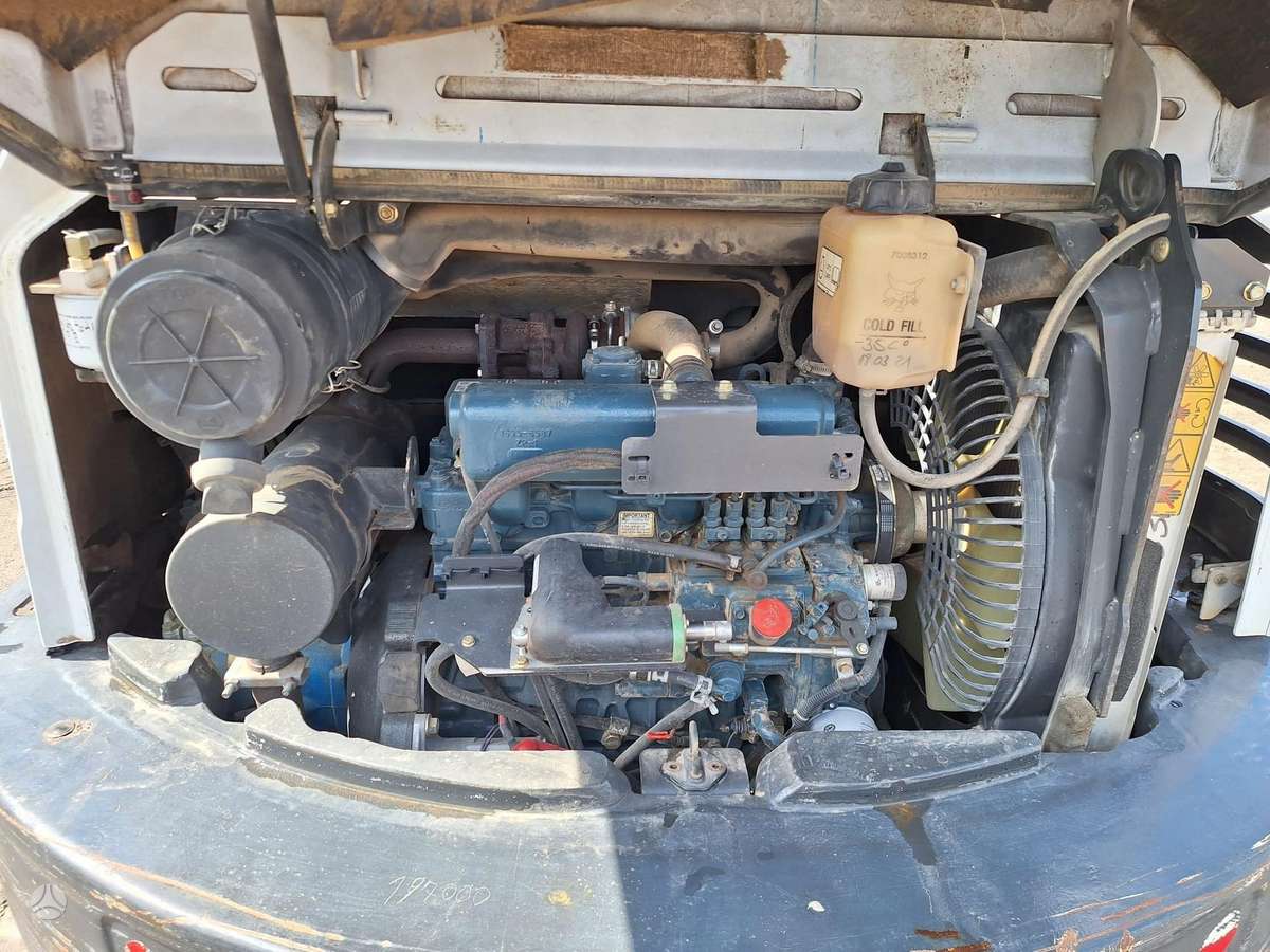 Bobcat E55, ekskavatoriai