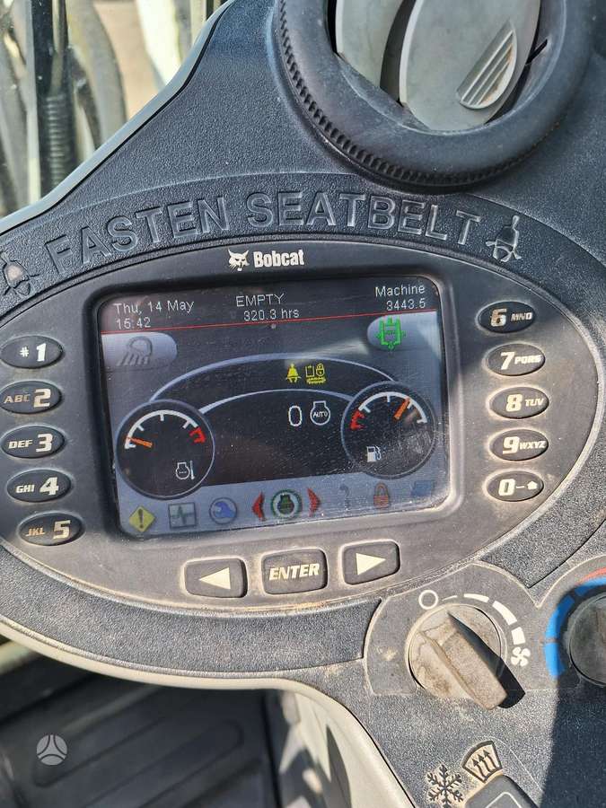Bobcat E55, ekskavatoriai