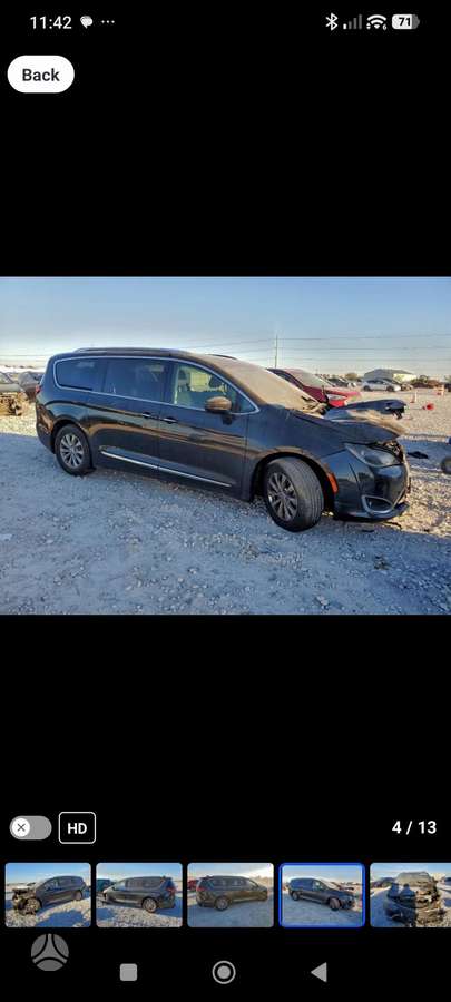Chrysler Pacifica Spalva pxr