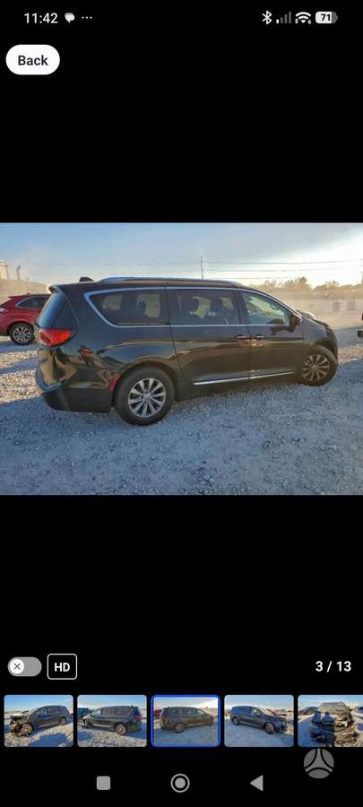 Chrysler Pacifica Spalva pxr