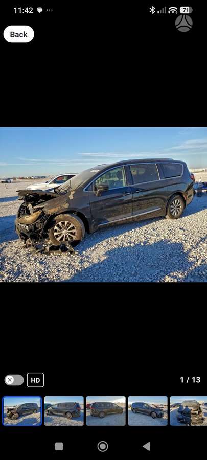 Chrysler Pacifica Spalva pxr