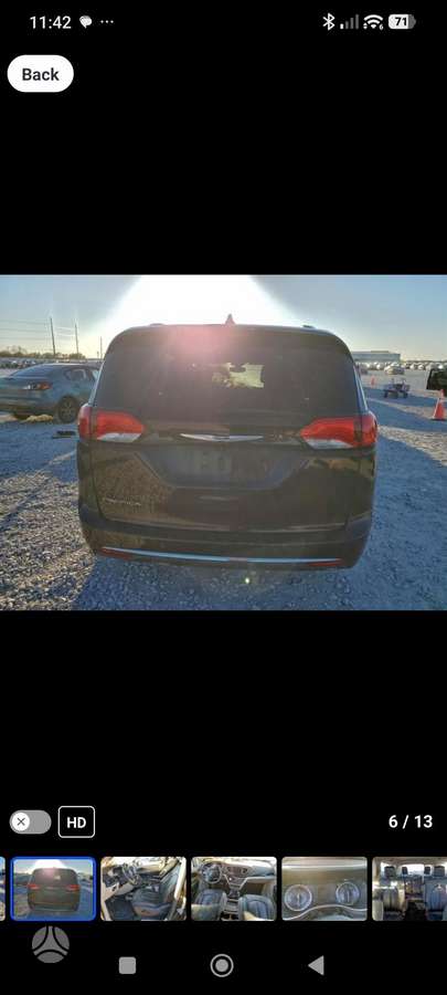 Chrysler Pacifica Spalva pxr