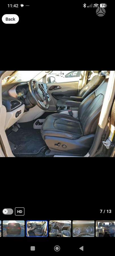 Chrysler Pacifica Spalva pxr