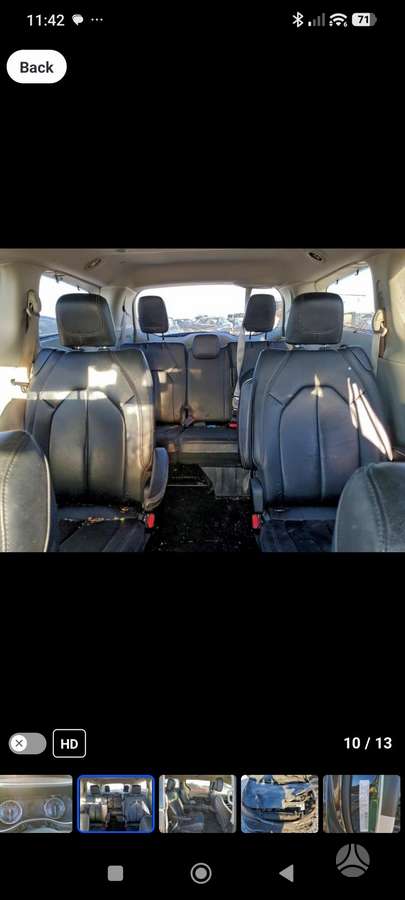 Chrysler Pacifica Spalva pxr