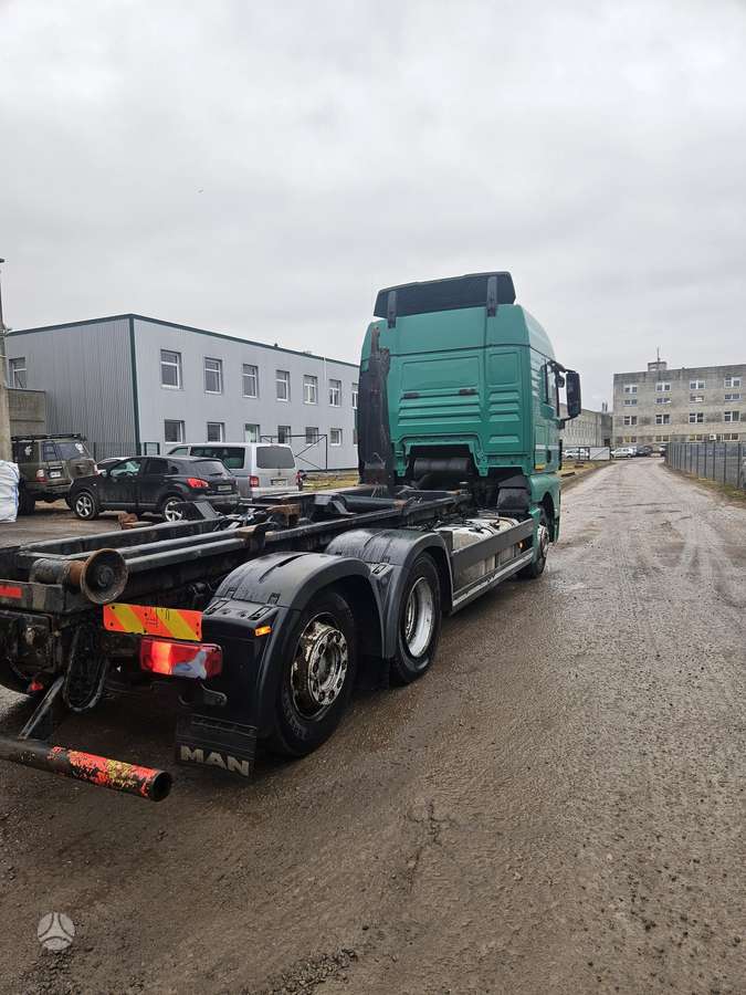 MAN TGX, самосвалы с прицепoм