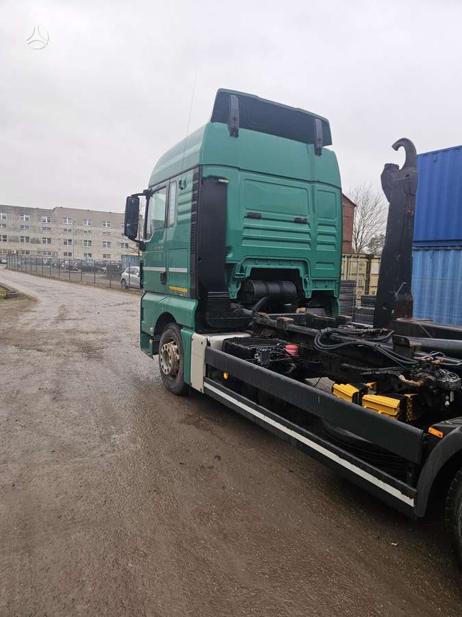 MAN TGX, самосвалы с прицепoм