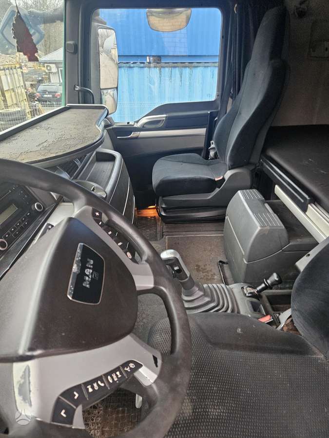 MAN TGX, самосвалы с прицепoм