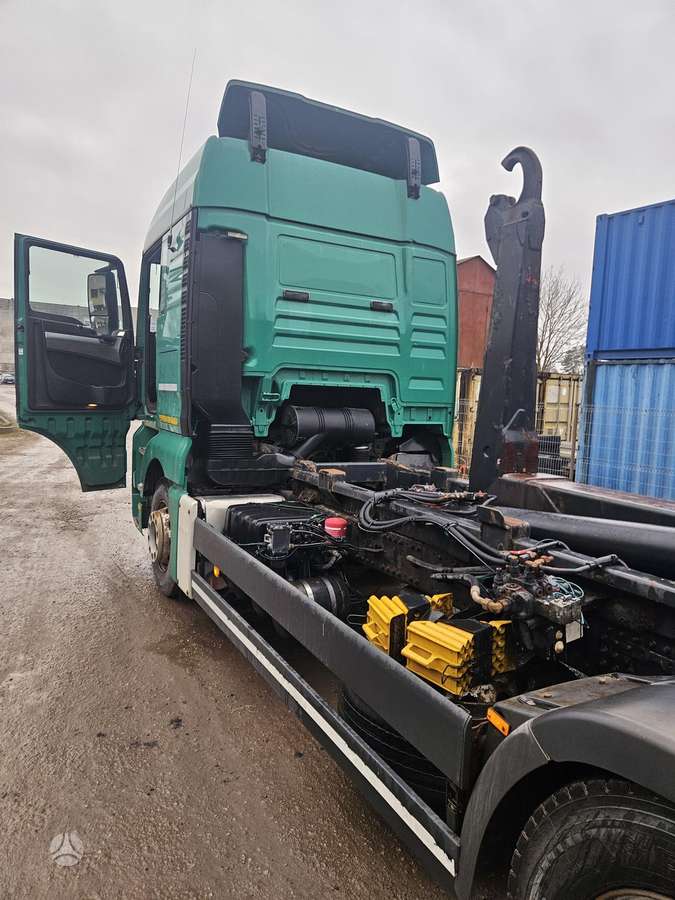 MAN TGX, самосвалы с прицепoм