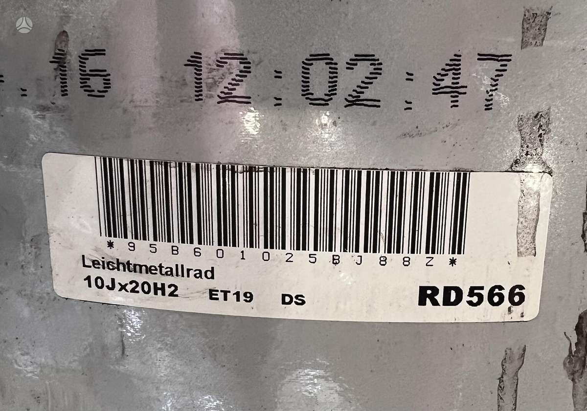Porsche, light alloy, R20