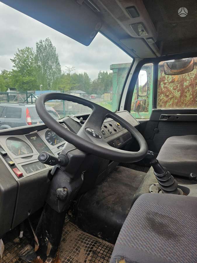 MAN L 2000, с краном