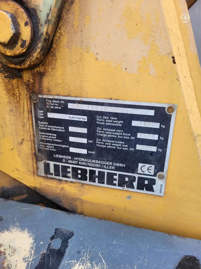 Liebherr 314 Litronic, экскаваторы