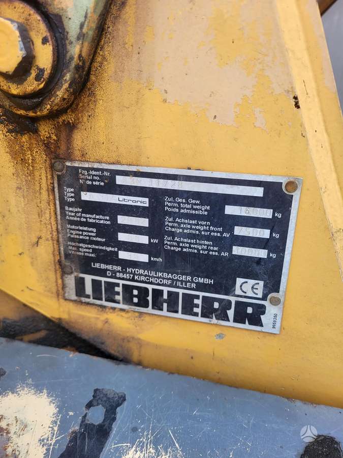 Liebherr 314 Litronic, excavator